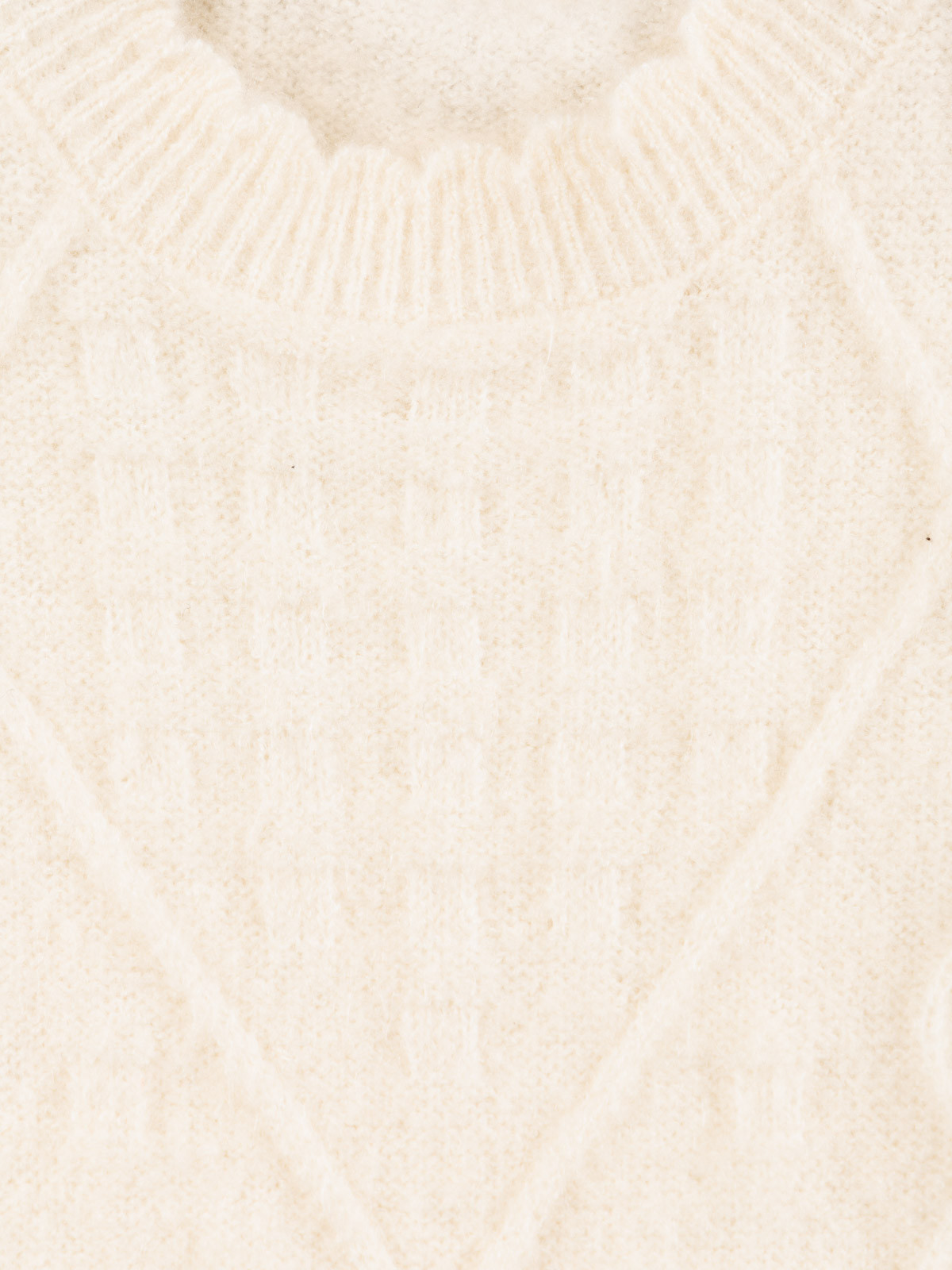 Pull sans manches coquille fille (3-12A)