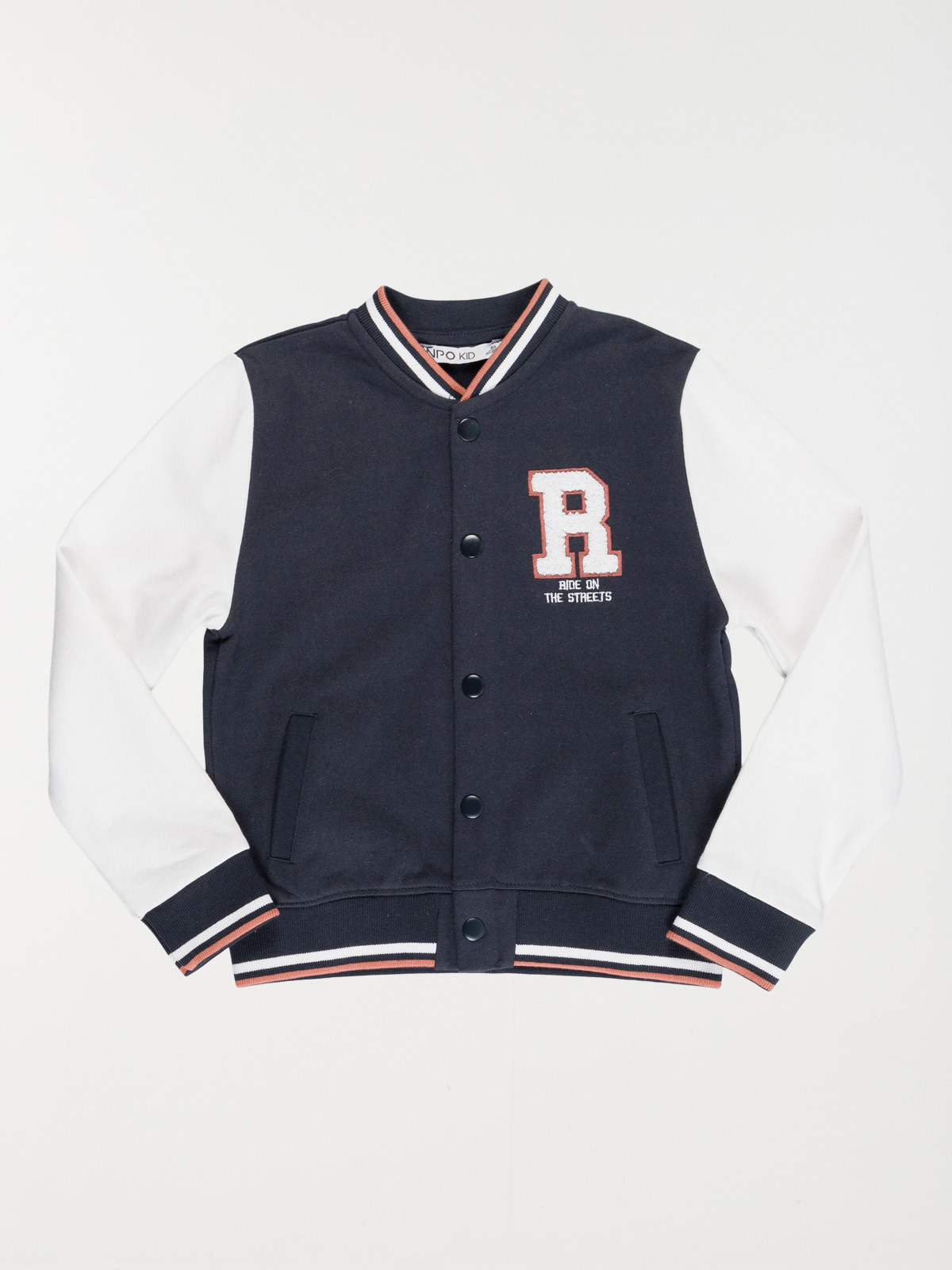 Sweat teddy marine kid garçon (3-12A)
