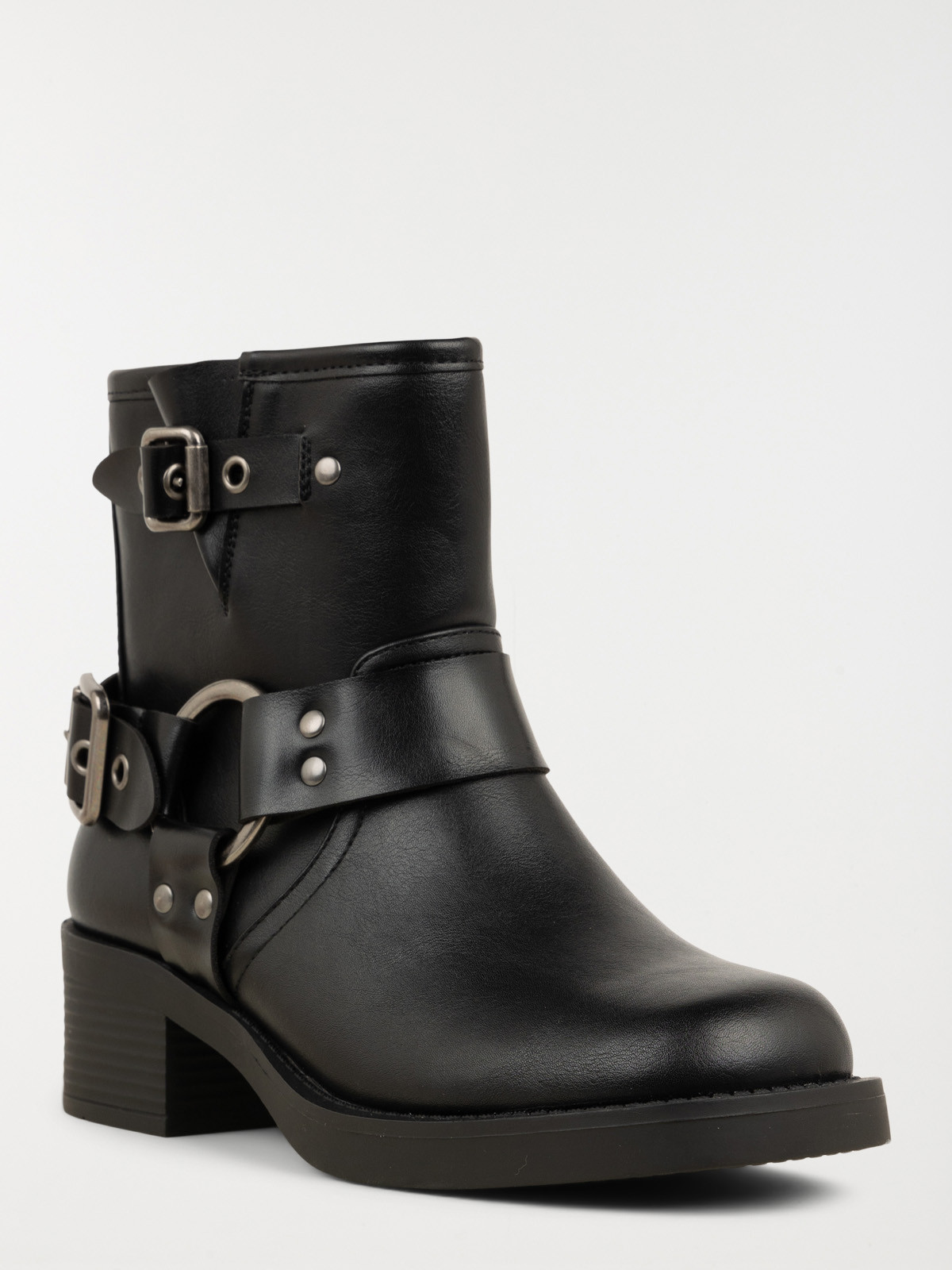 Bottines détails clous femme (36-41)