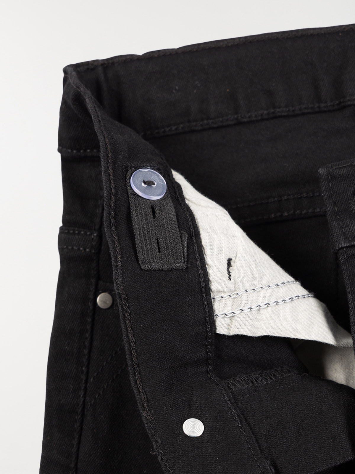 Jean flare noir fille (XXS-M)