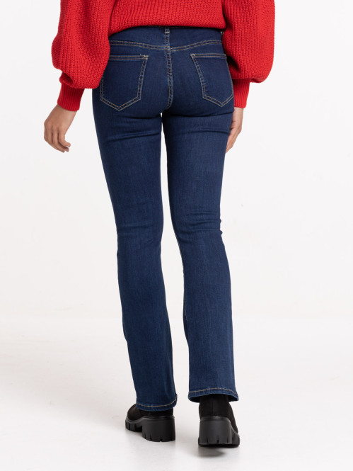 Jean Femme K Woman Bootcut – Taille L FR42 / W32 L32 – Bleu Foncé