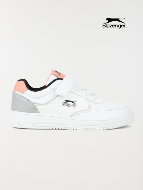 Baskets blanches fille Slazenger (30-35)