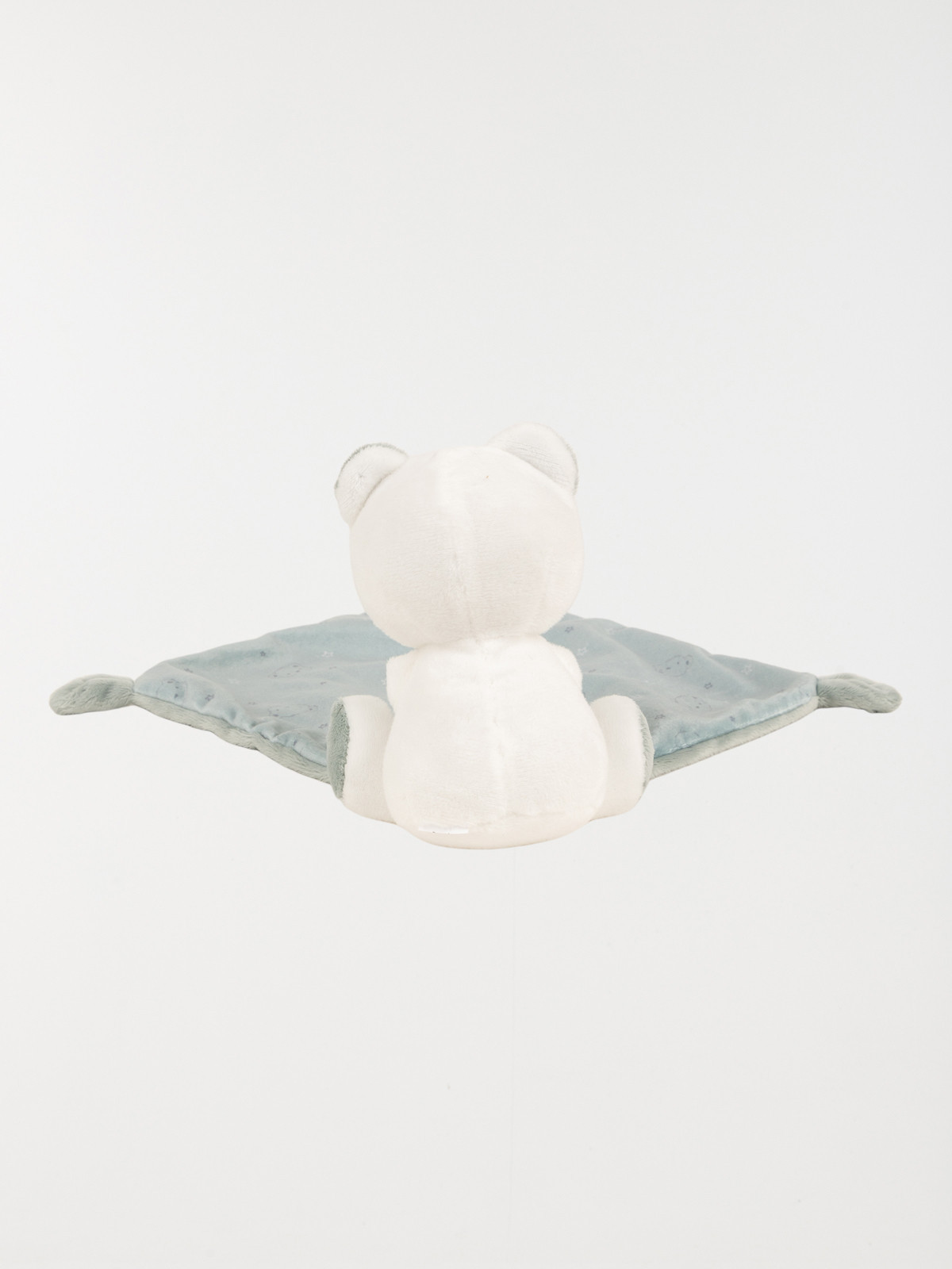 Doudou mouchoir naissance ourson vert Doudou mouchoir naissance ourson vert