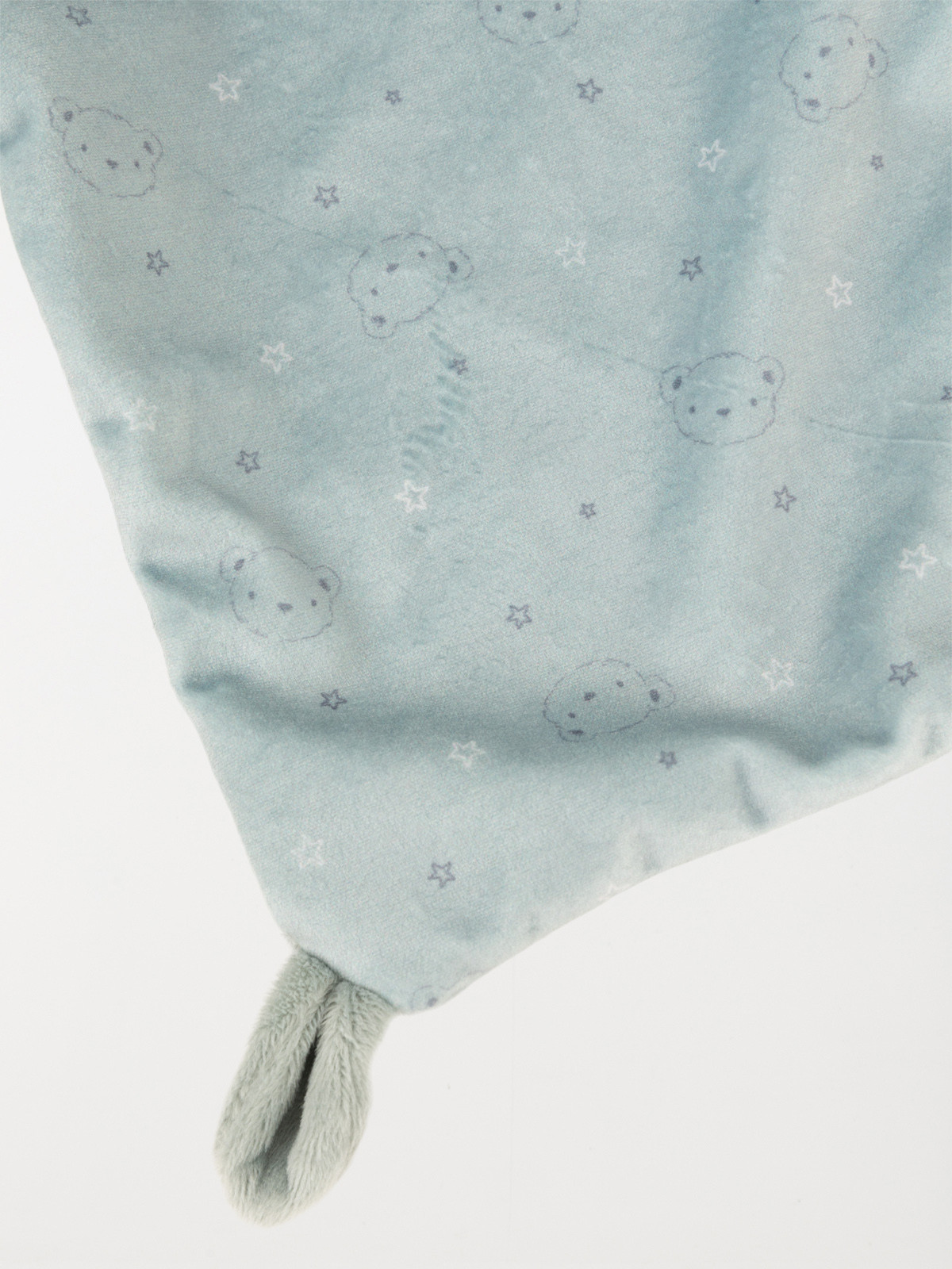 Doudou mouchoir naissance ourson vert Doudou mouchoir naissance ourson vert