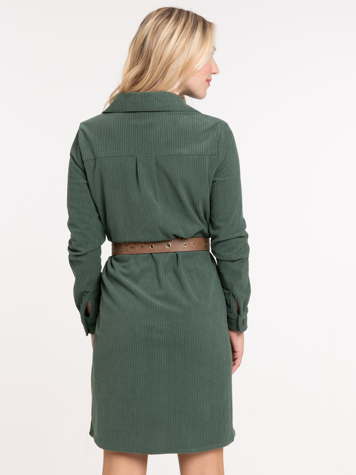 Robe en velours femme