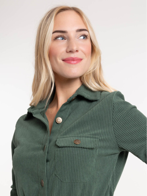 Robe en velours femme