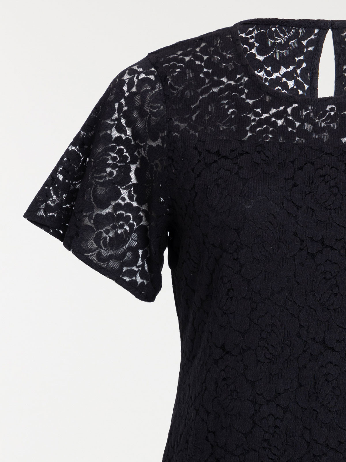 Robe dentelle grande taille femme