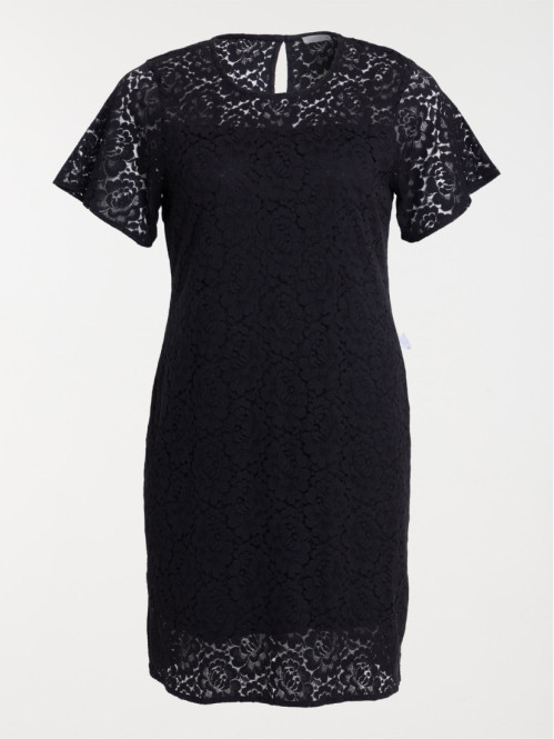 Robe dentelle grande taille femme