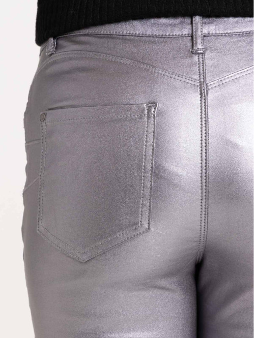 Pantalon skinny enduit...