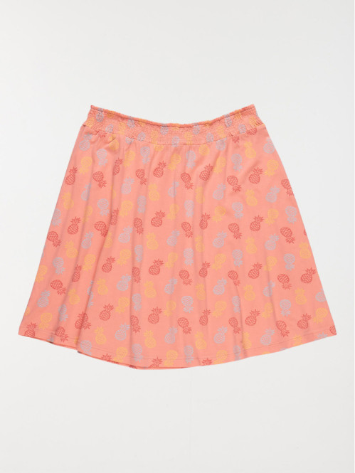 Jupe imprimée ananas fille (10-16A)