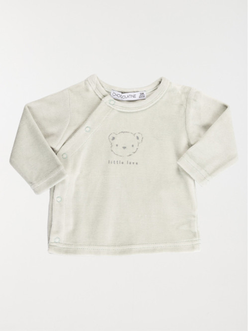 Pyjama naissance ourson garçon (0-9M) Pyjama naissance ourson garçon (0-9M)