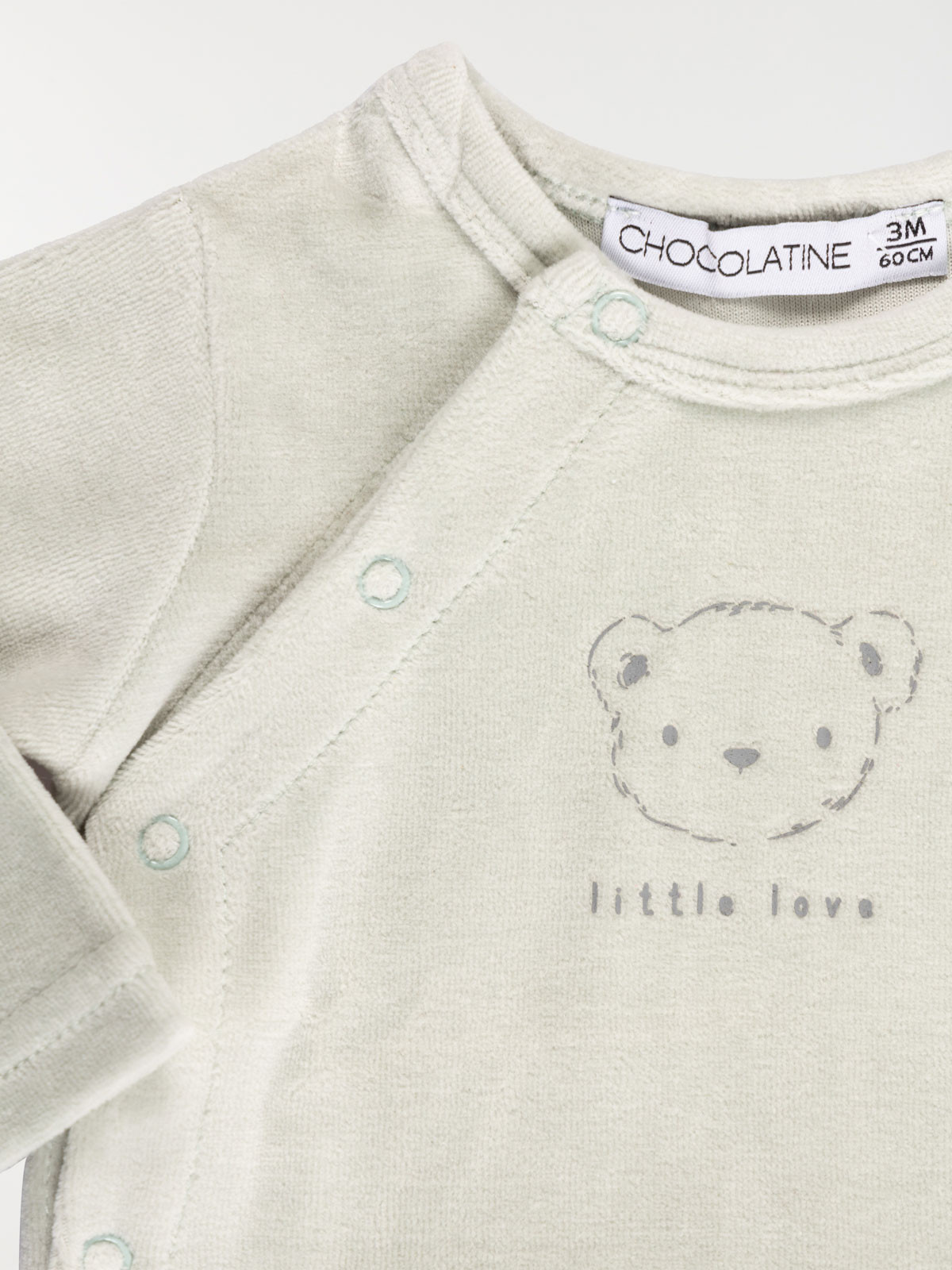 Pyjama naissance ourson garçon (0-9M) Pyjama naissance ourson garçon (0-9M)