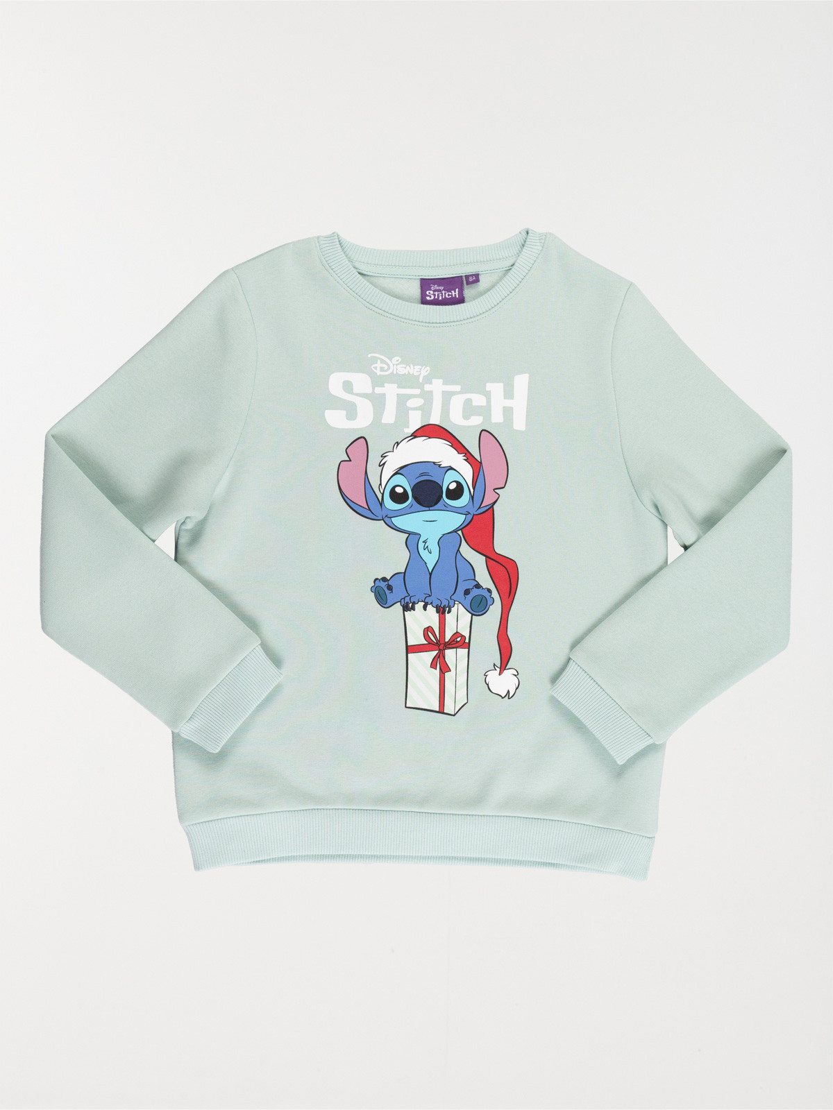 Sweat fille Stitch noël (3-12A)
