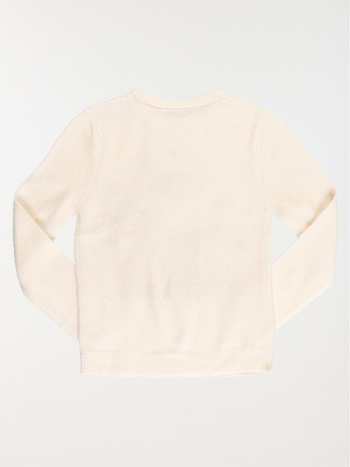 Pull cerf noël fille (3-12A)