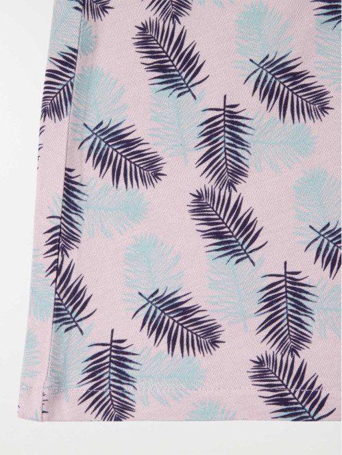 Jupe motif lavande fille...