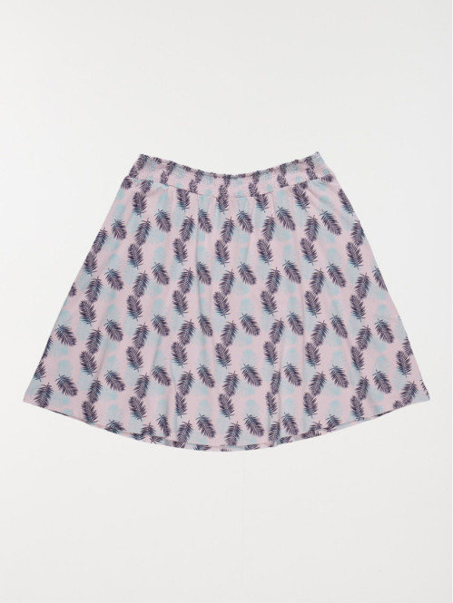 Jupe motif lavande fille...