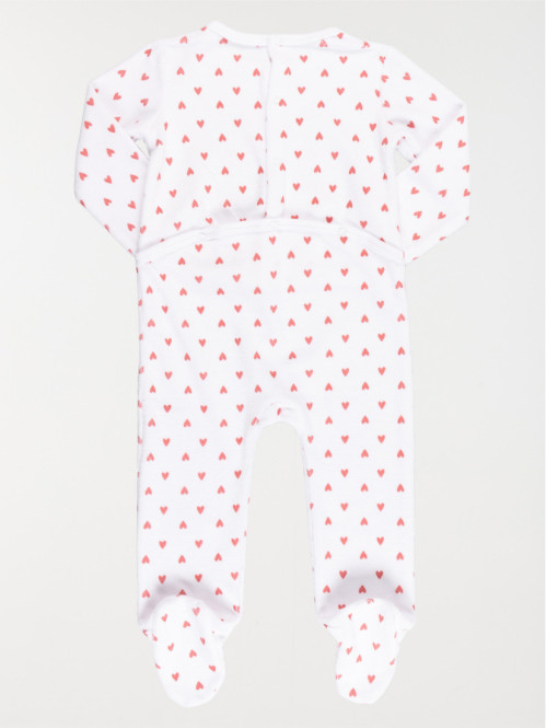 Dors bien coeurs fille (3-36M)