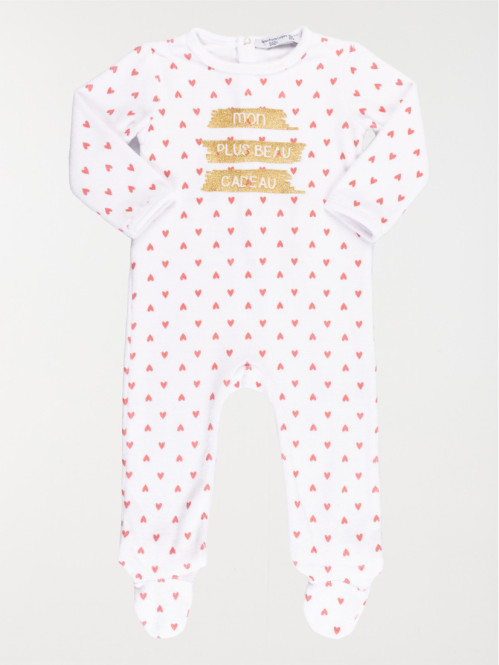 Dors bien coeurs fille (3-36M)