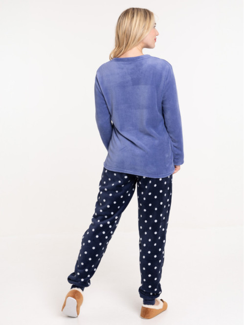Pyjama polaire pingouin femme Pyjama polaire pingouin femme