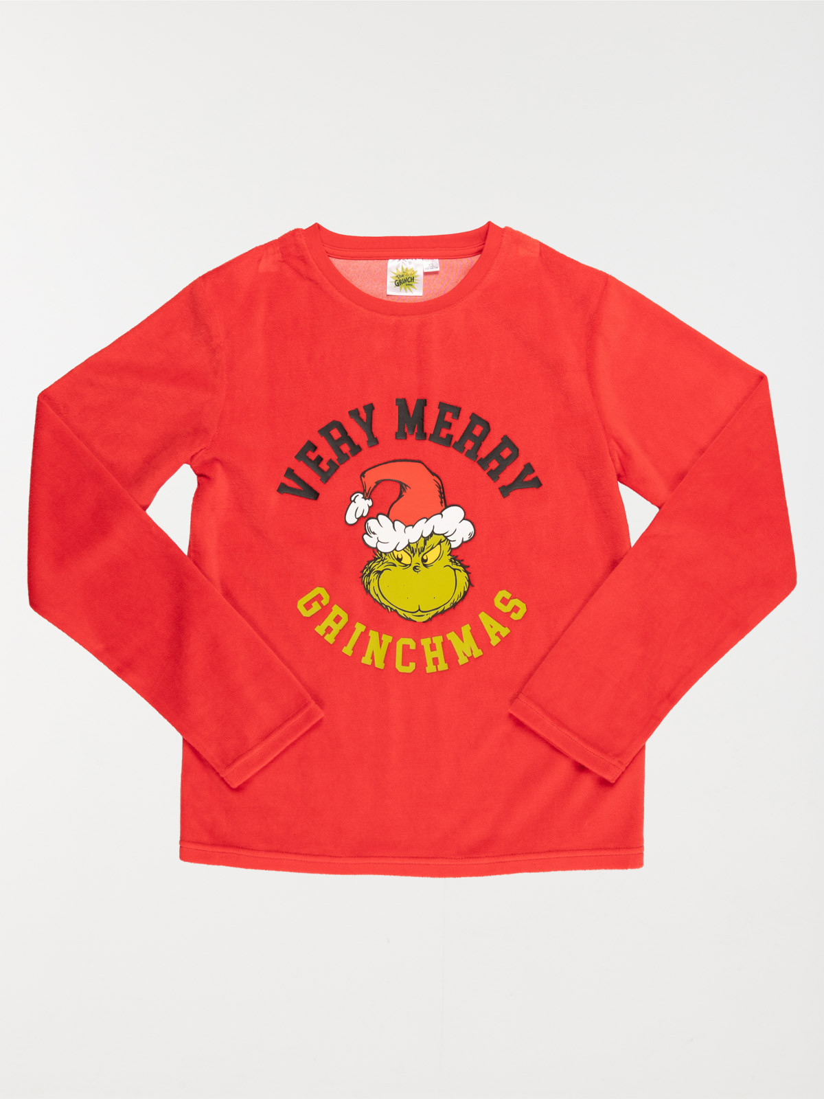 Pyjama Grinch en velours garçon (XXS-M) Pyjama Grinch en velours garçon (XXS-M)