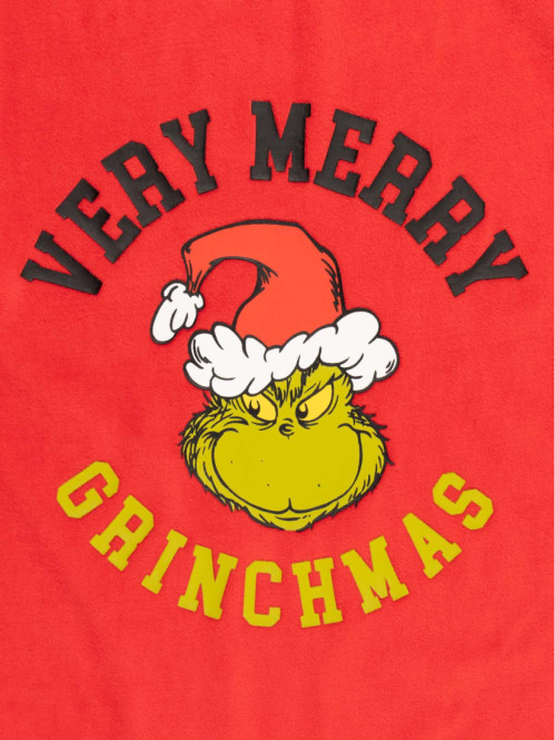 Pyjama Grinch en velours...