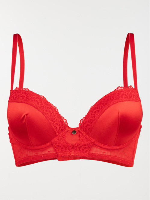 Bustier rouge kiss femme (85B-95E)