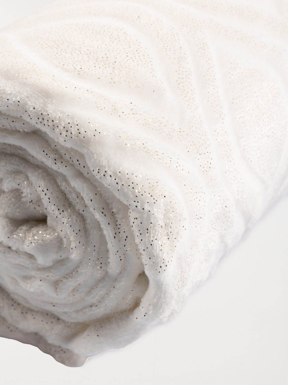 Plaid blanc cassé 130 x 170 cm Plaid blanc cassé 130 x 170 cm