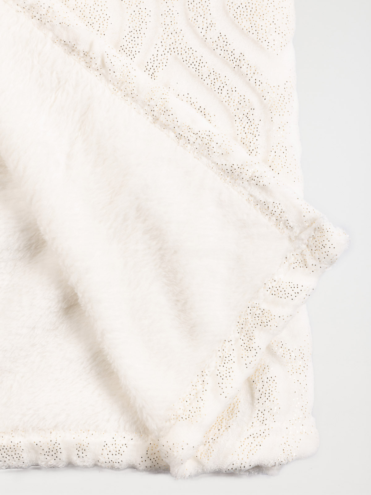 Plaid blanc cassé 130 x 170 cm Plaid blanc cassé 130 x 170 cm