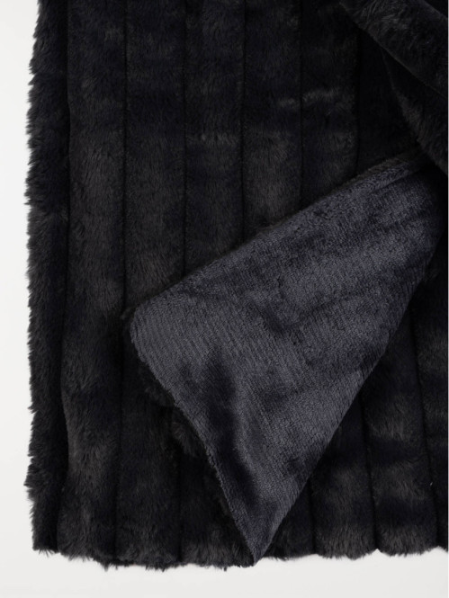 Plaid gris anthracite foncé...