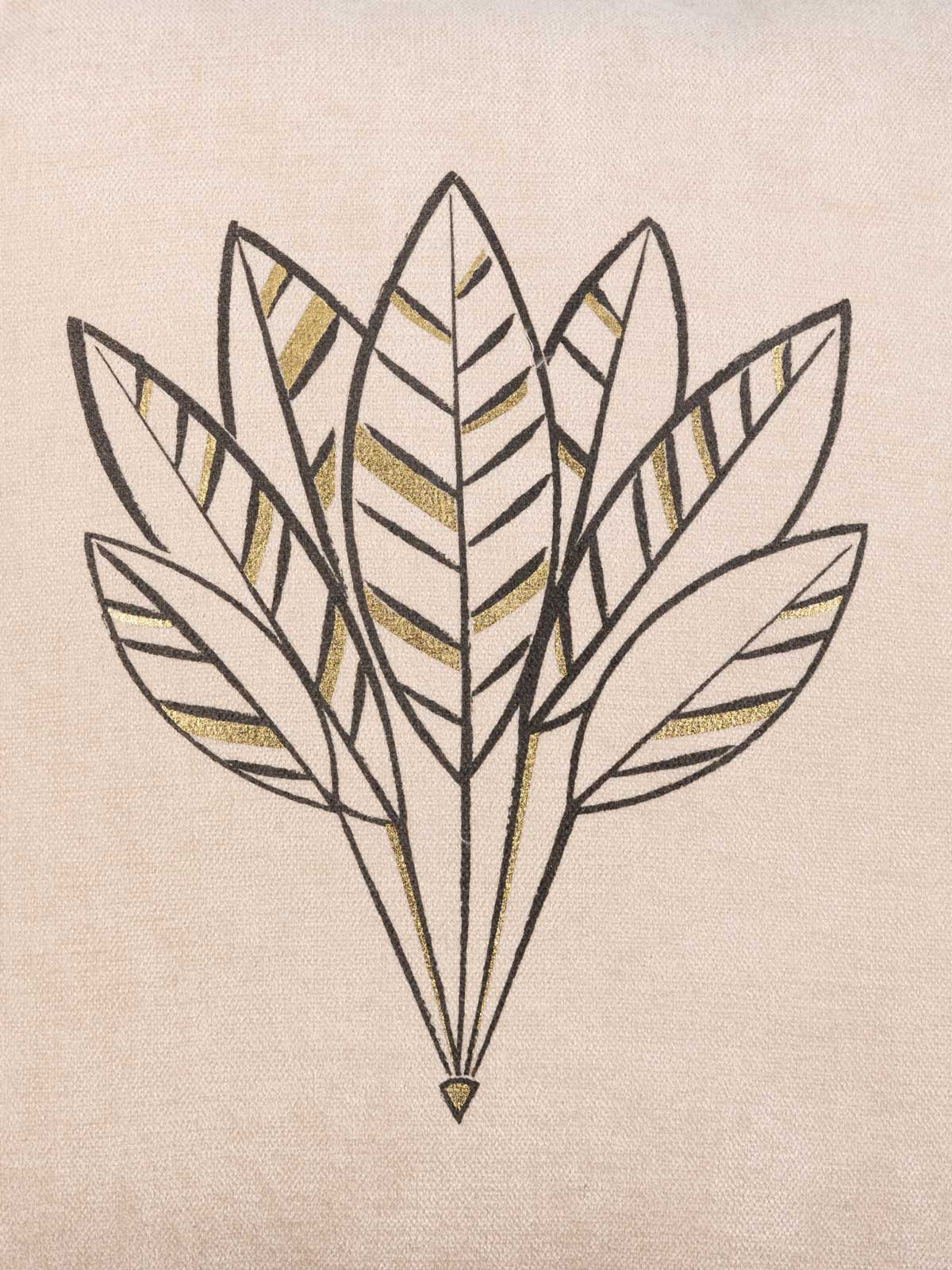 Coussin carré pompons 45 x 45 cm Coussin carré pompons 45 x 45 cm