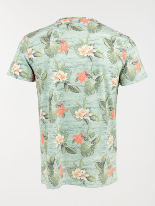 Tee-shirt tropical beige...