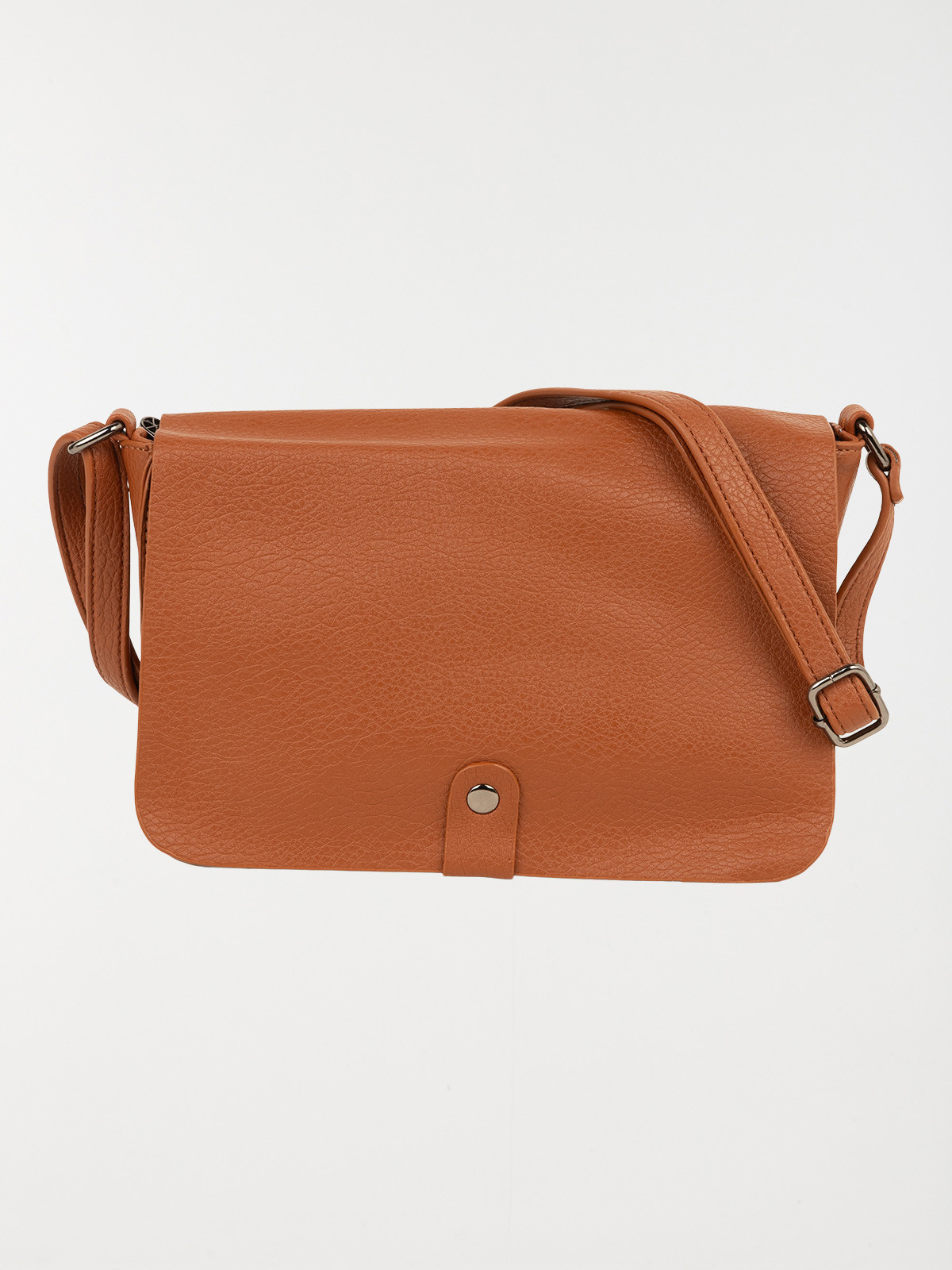 Sac à main rabat coloris unis femme