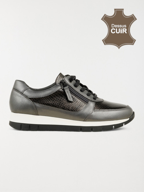 Basket confort femme gris (36-41)