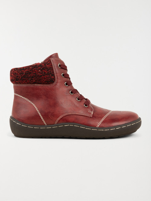 Baskets zippées montantes femme (36-41)