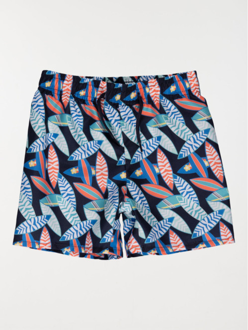 Boxer de bain imprimé garçon (3-8A)