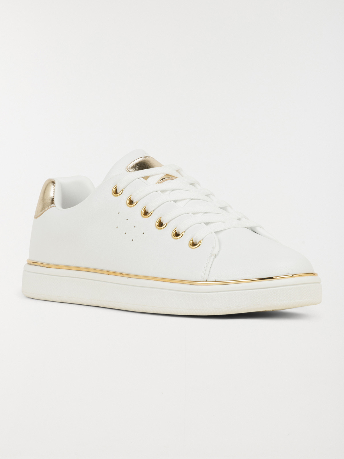 Baskets basses blanches femme (36-41) Baskets basses blanches femme (36-41)