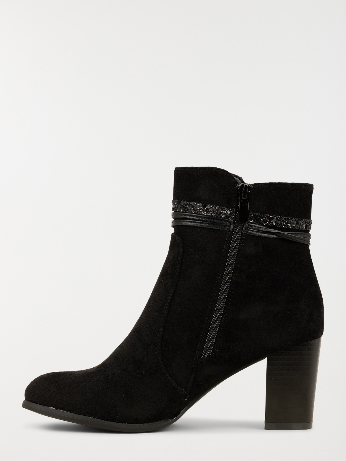 Bottines à talon perles femme (36-41) Bottines à talon perles femme (36-41)