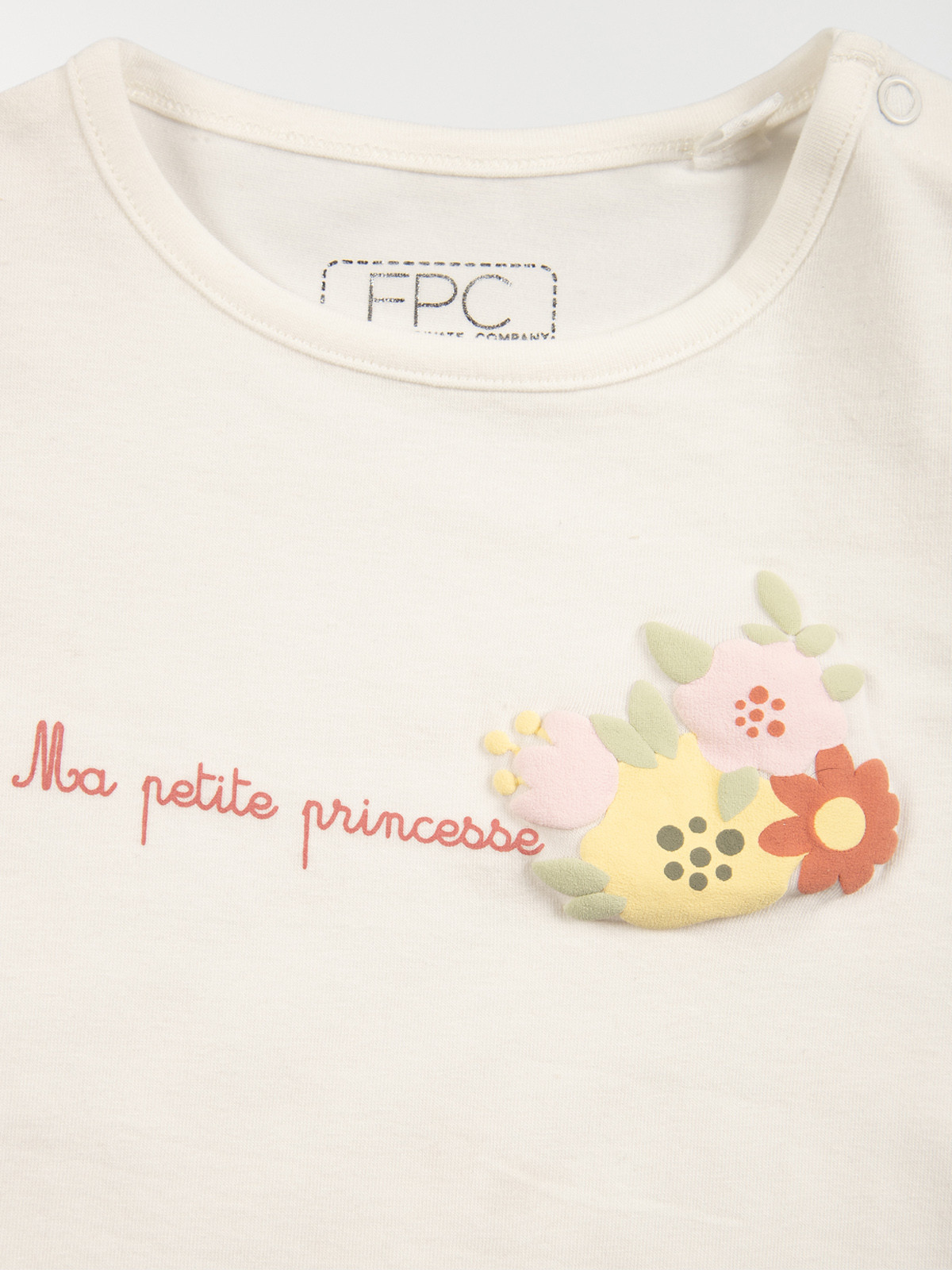 T-shirt petite princesse fille (3-24M) T-shirt petite princesse fille (3-24M)