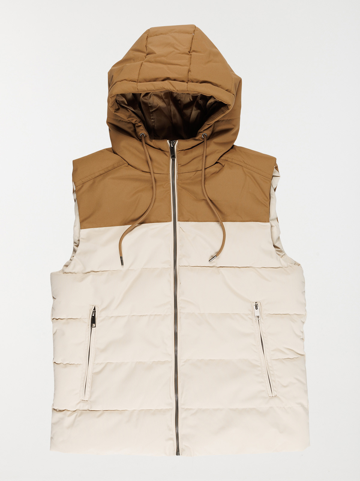 Blouson sans manches bicolore homme
