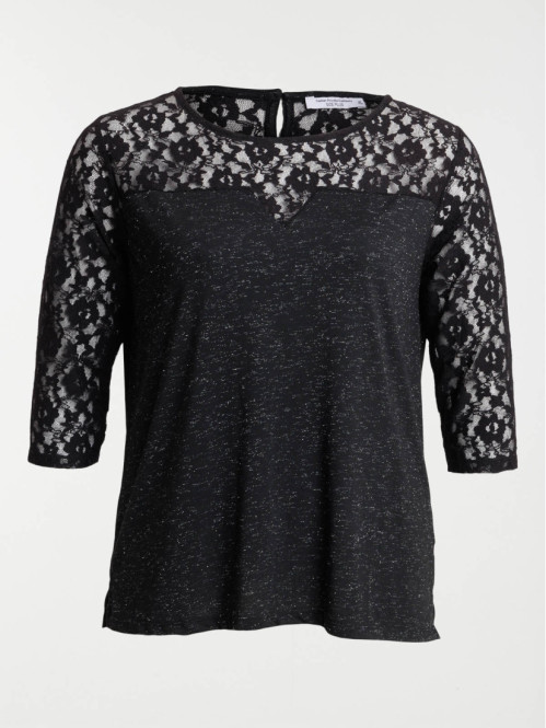 Tee-shirt col rond grande...