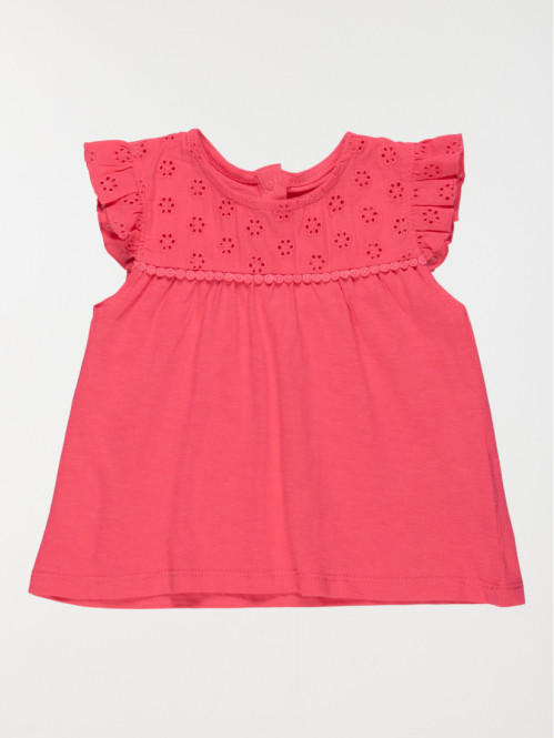 T-shirt manches courtes fille (3-24M)