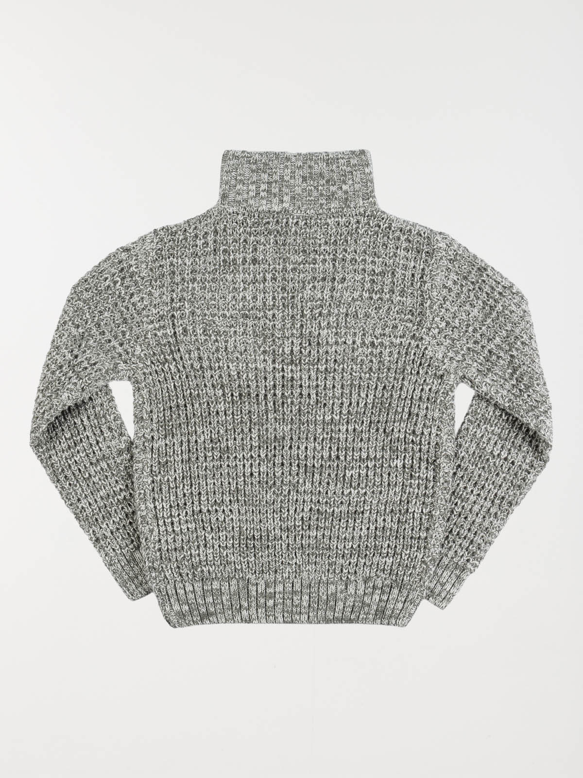 NEXT Garçon Pull à Col Zippé Gris 3 Ans
