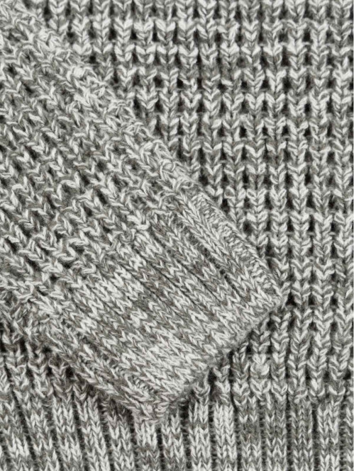 Pull col montant zippé garçon (3-12A)