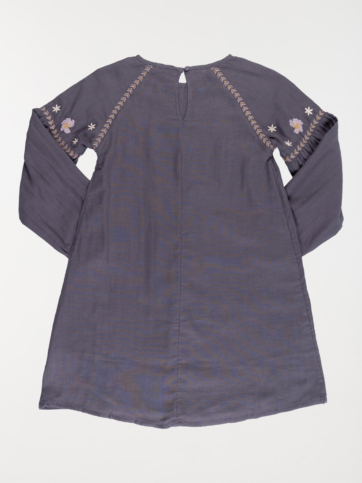 Robe broderies fleurs fille (3-12A)