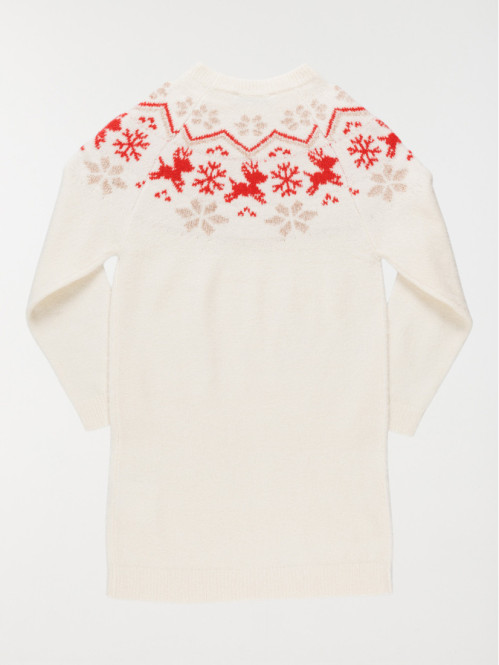 Robe pull noël fille (3-12A)