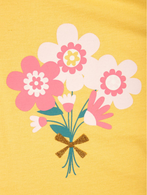 T-shirt bouquet de fleurs...