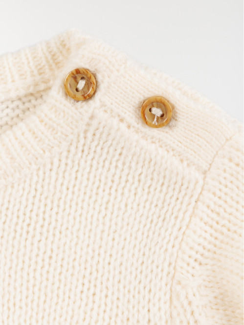 Pull fille motif cerf (3-36M)