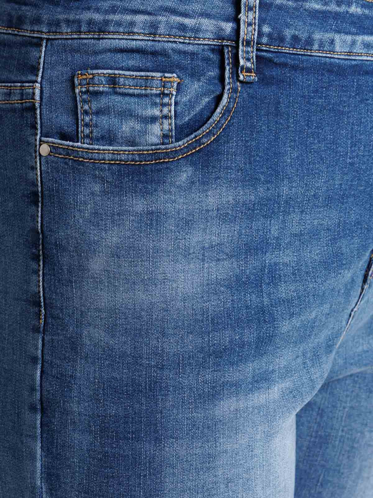 Jean bootcut stone grande taille femme