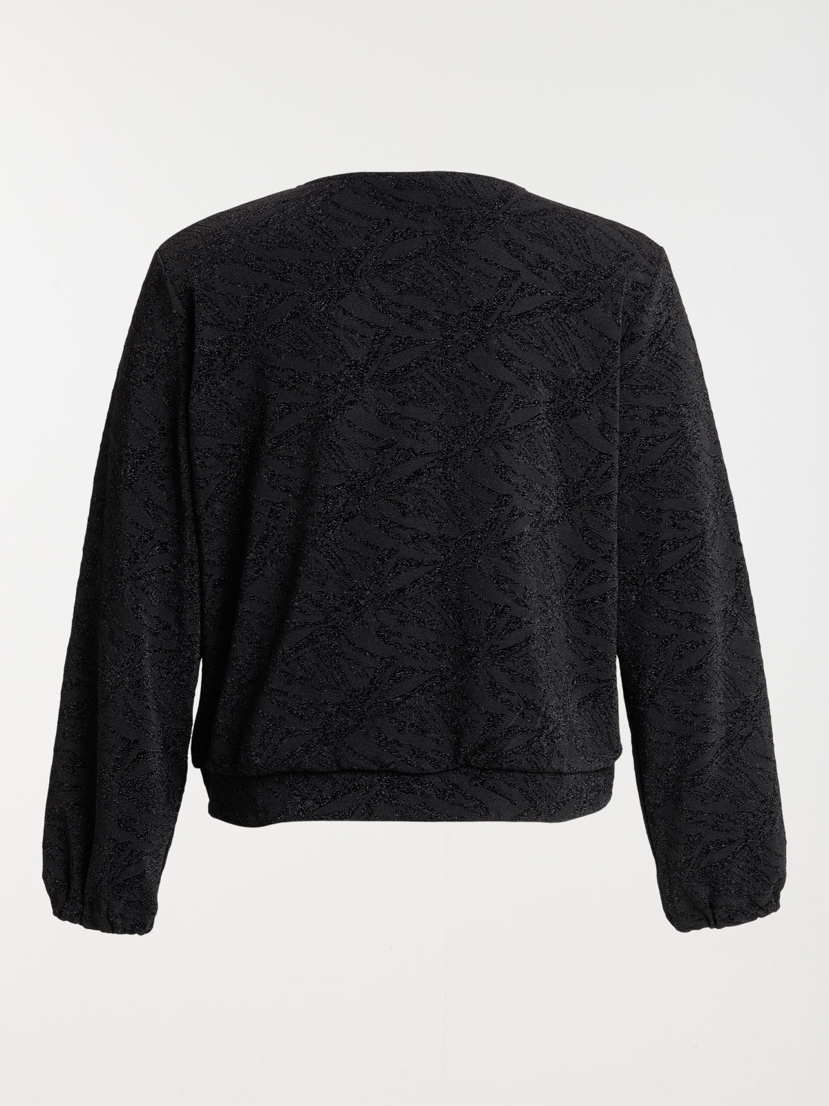 Teddy jacquard grande taille femme