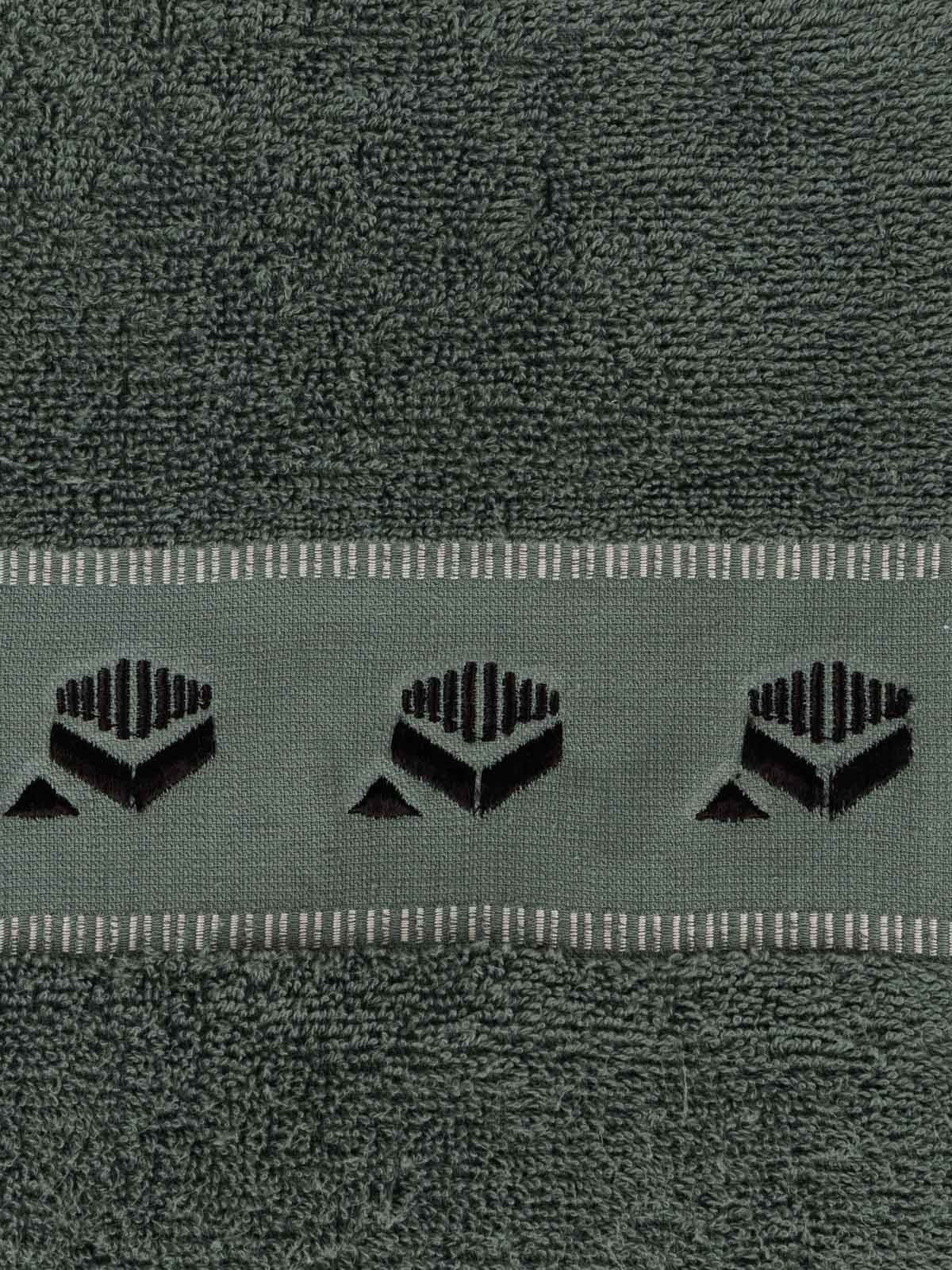 Serviette de toilette kaki Serviette de toilette kaki